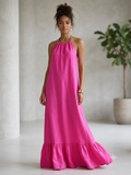 Runway Long Backless Dress