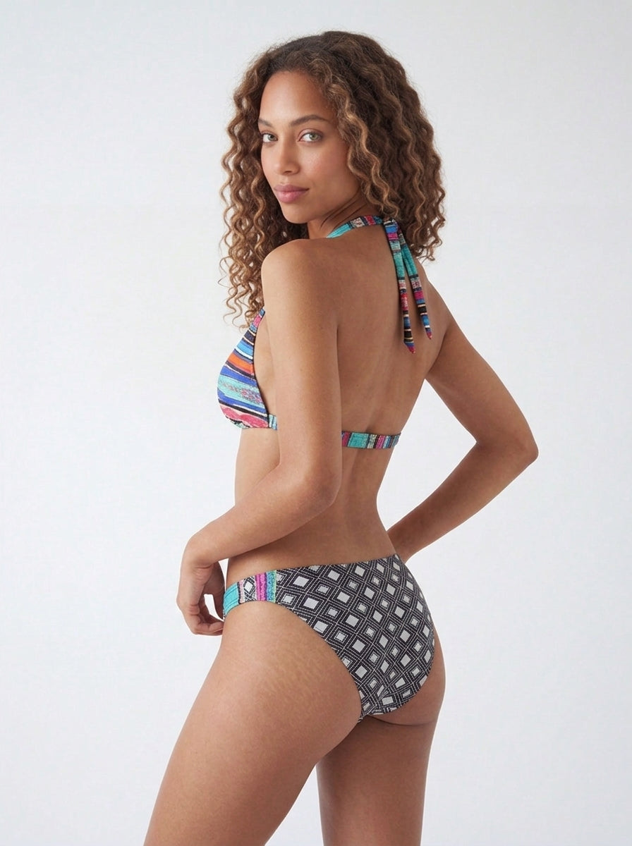 Tribe with Mexico Scoop Bikini Bottoms