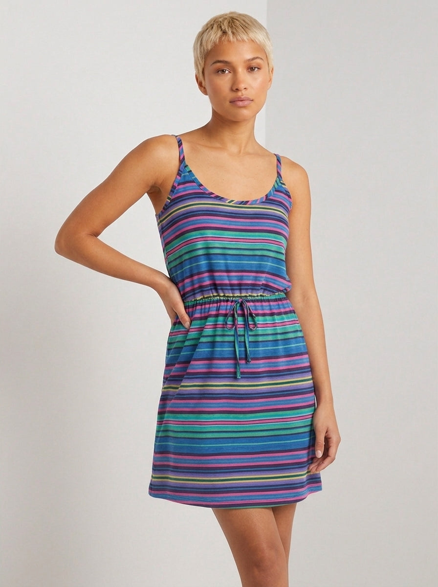Ancon Print Tank Cover Up Dress