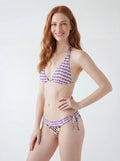Exclusives Collection Triangle Bikini Top with Wide Straps