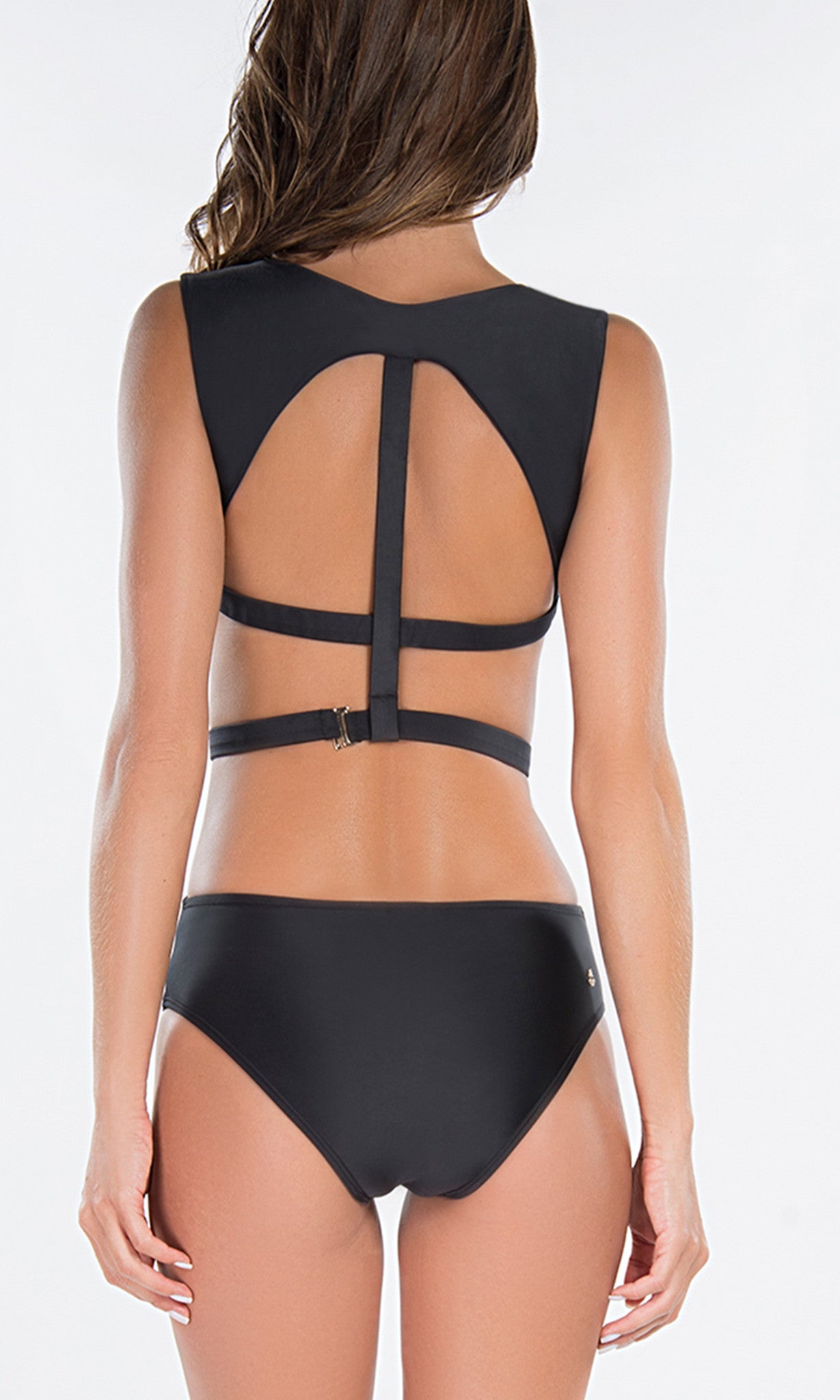 Solid Atame One Piece Cut Out Suit